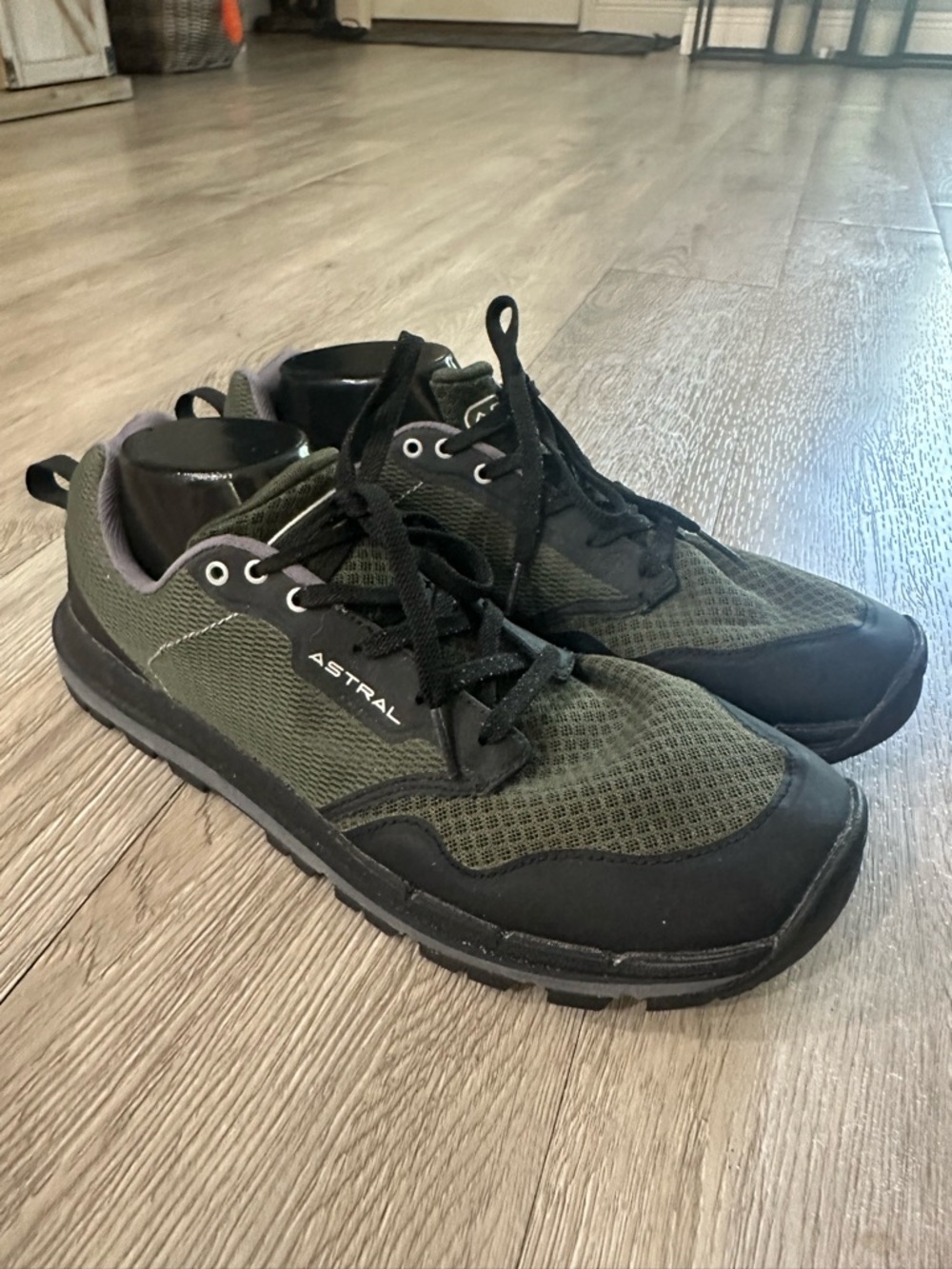 ASTRAL TR1 Mesh Men’s Water Shoes Trail Hiking Sneakers Cedar Green Sz 10